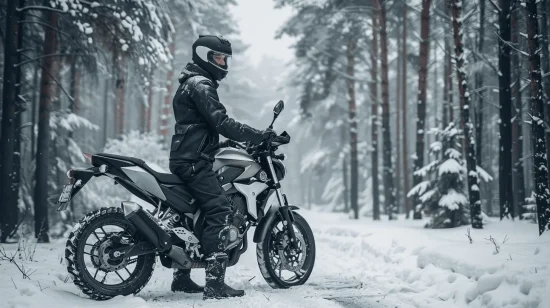Comment faire de la moto en hiver  : astuces et conseils pour rester au chaud
