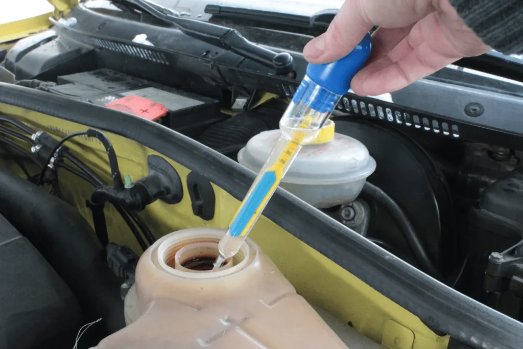 Du liquide de refroidissement 